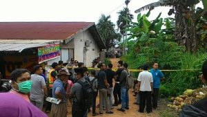 Foto tkp terduga teroris